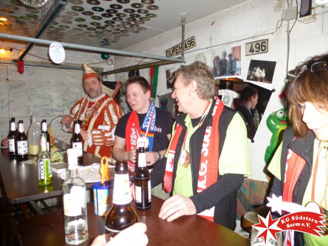 30.01.2016 - Kappes mit Beene Richtfest