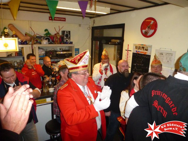 05.02.2016 - Prinzengarde Richtfest