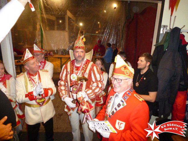 05.02.2016 - Prinzengarde Richtfest