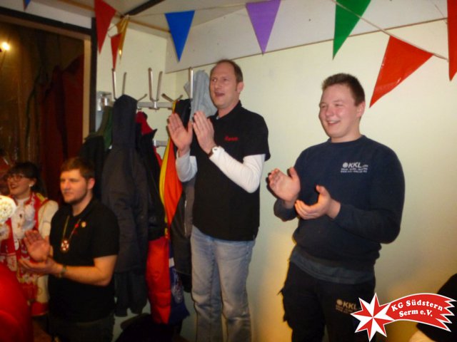 05.02.2016 - Prinzengarde Richtfest