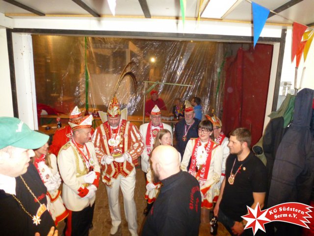 05.02.2016 - Prinzengarde Richtfest