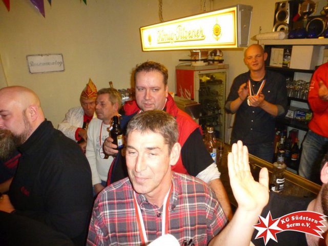 05.02.2016 - Prinzengarde Richtfest