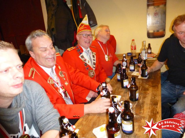 05.02.2016 - Prinzengarde Richtfest