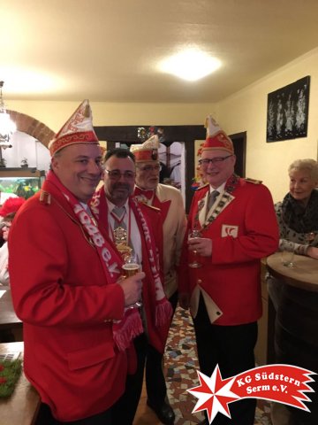 16.02.2017 - Wagenbauessen Prinzengarde mit Stadtprinz