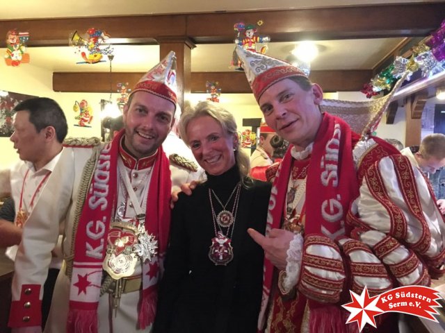 16.02.2017 - Wagenbauessen Prinzengarde mit Stadtprinz