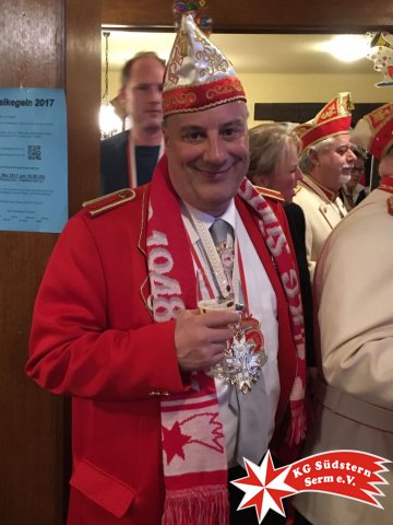 16.02.2017 - Wagenbauessen Prinzengarde mit Stadtprinz