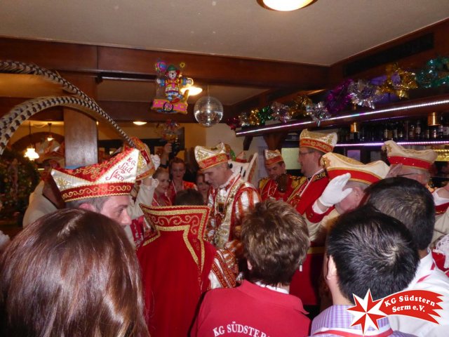 16.02.2017 - Wagenbauessen Prinzengarde mit Stadtprinz
