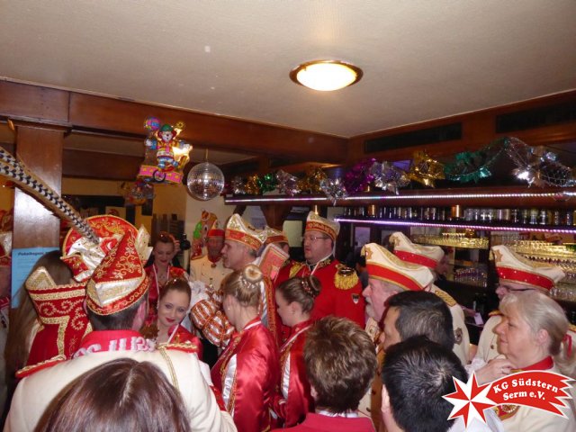 16.02.2017 - Wagenbauessen Prinzengarde mit Stadtprinz