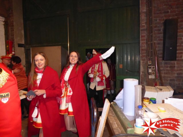 16.02.2017 - Wagenbauessen Prinzengarde mit Stadtprinz