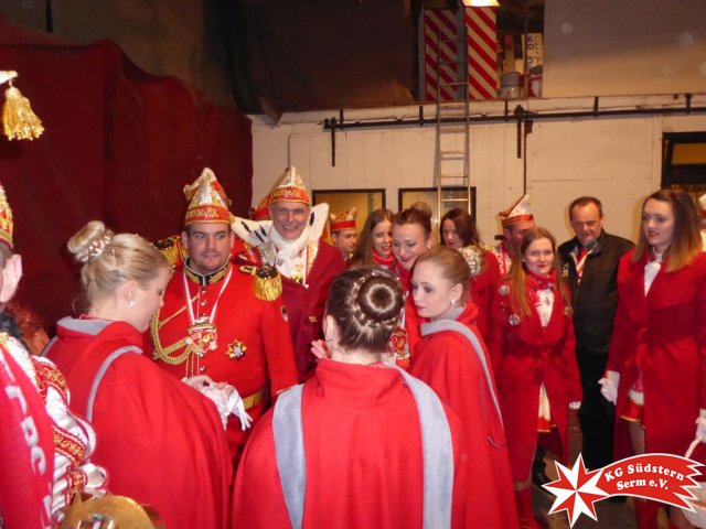 16.02.2017 - Wagenbauessen Prinzengarde mit Stadtprinz