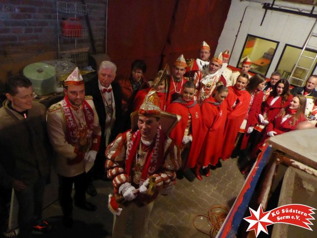 16.02.2017 - Wagenbauessen Prinzengarde mit Stadtprinz