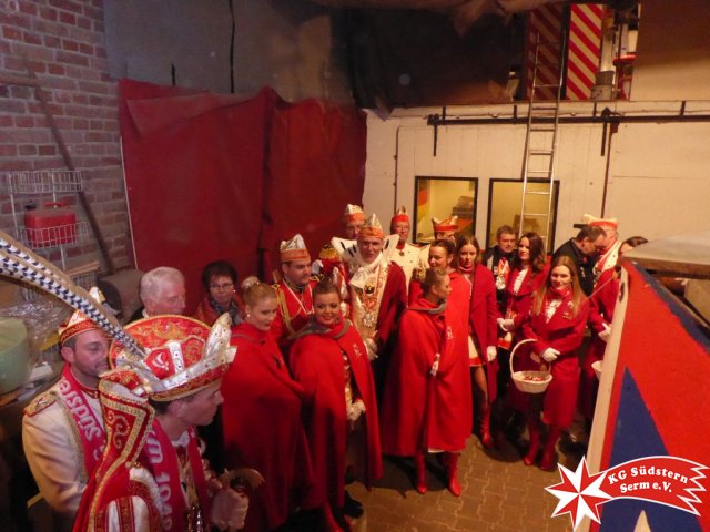 16.02.2017 - Wagenbauessen Prinzengarde mit Stadtprinz