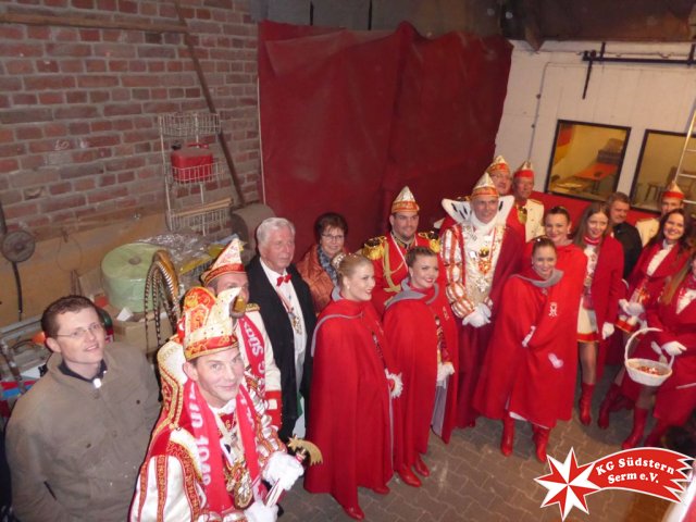 16.02.2017 - Wagenbauessen Prinzengarde mit Stadtprinz