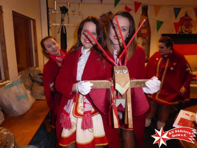 16.02.2017 - Wagenbauessen Prinzengarde mit Stadtprinz