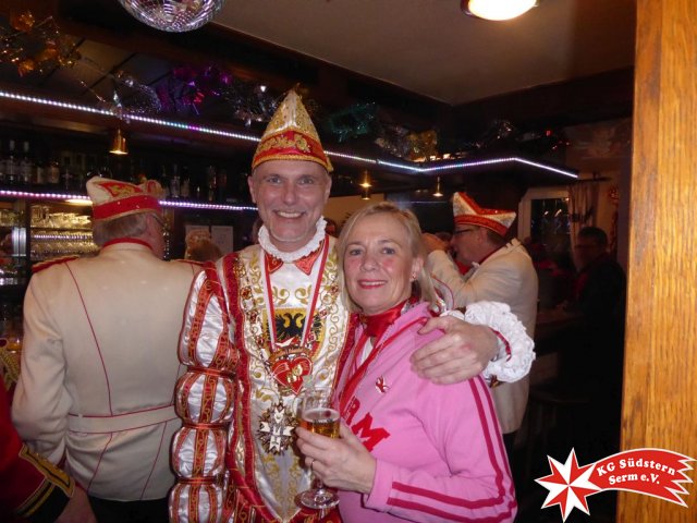 16.02.2017 - Wagenbauessen Prinzengarde mit Stadtprinz