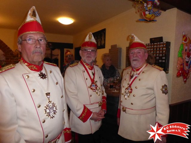 16.02.2017 - Wagenbauessen Prinzengarde mit Stadtprinz