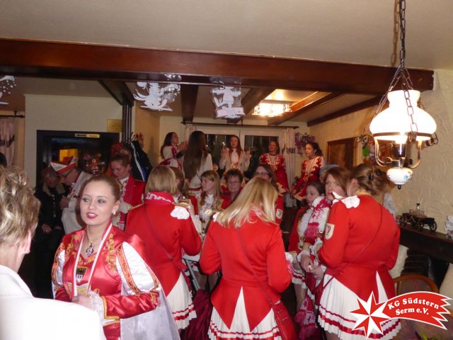 16.02.2017 - Wagenbauessen Prinzengarde mit Stadtprinz