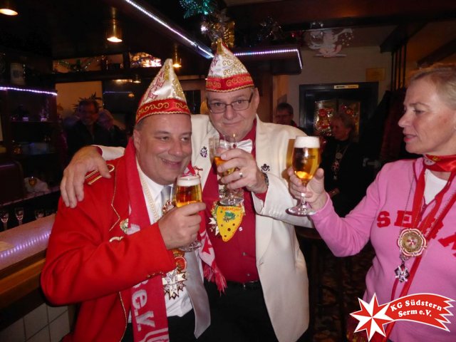 16.02.2017 - Wagenbauessen Prinzengarde mit Stadtprinz