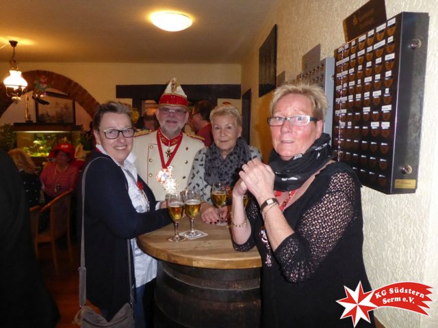 16.02.2017 - Wagenbauessen Prinzengarde mit Stadtprinz