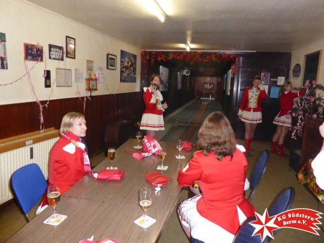 16.02.2017 - Wagenbauessen Prinzengarde mit Stadtprinz