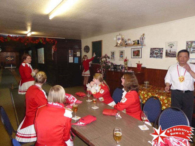 16.02.2017 - Wagenbauessen Prinzengarde mit Stadtprinz