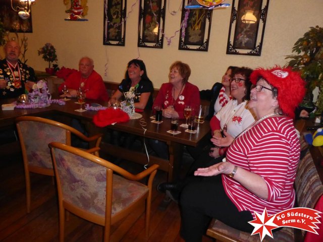 16.02.2017 - Wagenbauessen Prinzengarde mit Stadtprinz