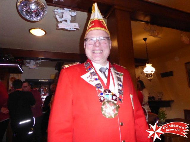 16.02.2017 - Wagenbauessen Prinzengarde mit Stadtprinz