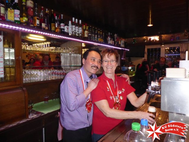 16.02.2017 - Wagenbauessen Prinzengarde mit Stadtprinz