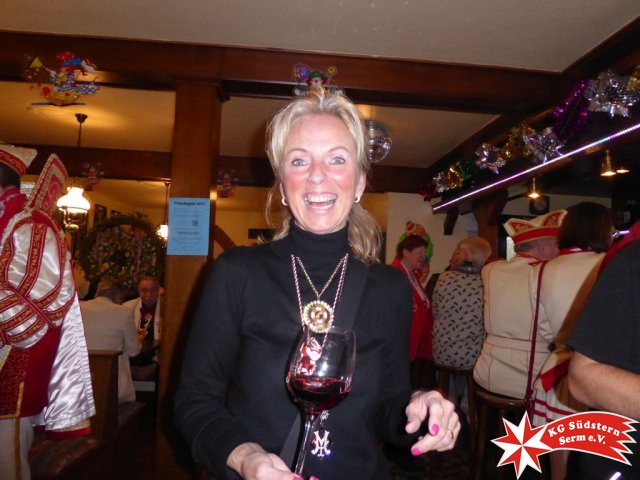 16.02.2017 - Wagenbauessen Prinzengarde mit Stadtprinz