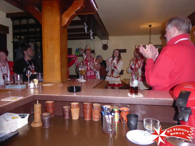 16.02.2017 - Wagenbauessen Prinzengarde mit Stadtprinz