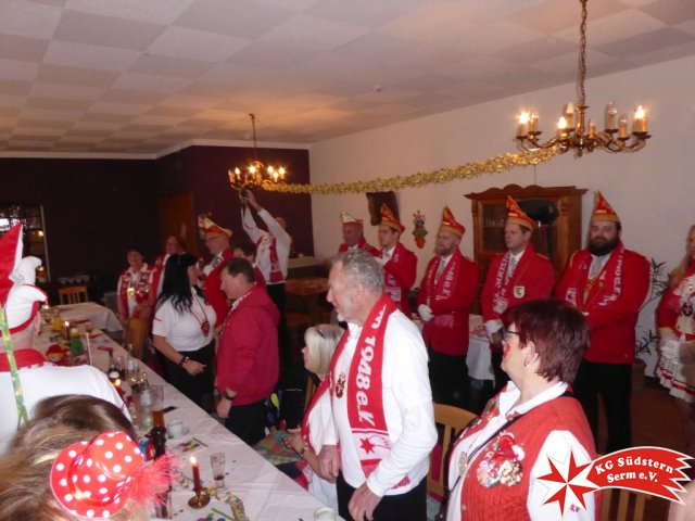 19.02.2017 - Richtfest Konfettis