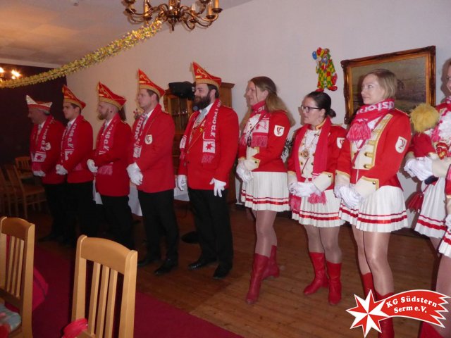 19.02.2017 - Richtfest Konfettis