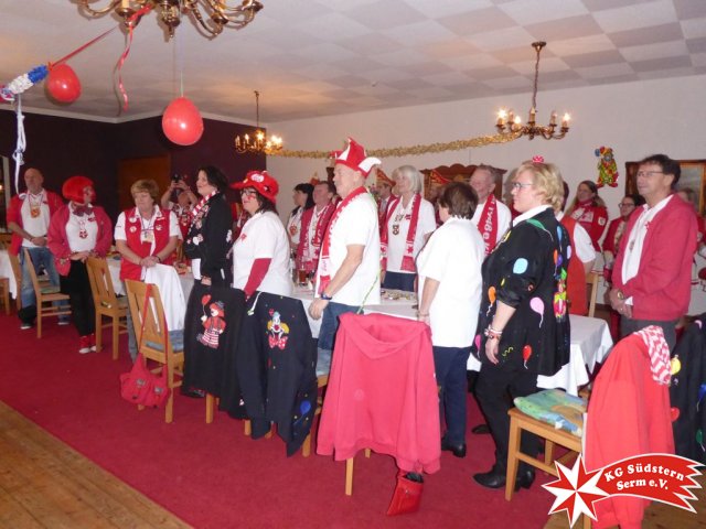 19.02.2017 - Richtfest Konfettis