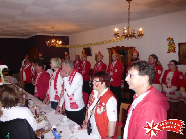 19.02.2017 - Richtfest Konfettis