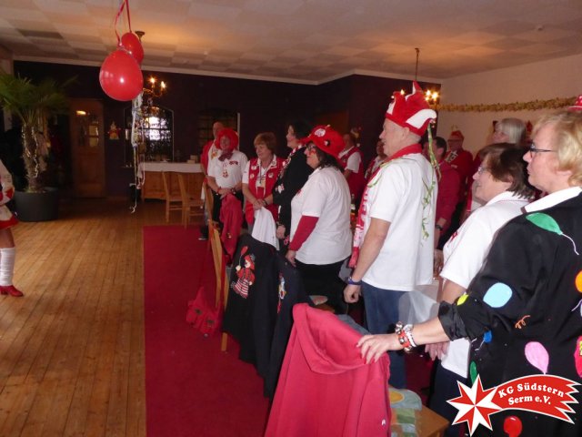 19.02.2017 - Richtfest Konfettis