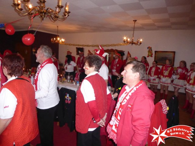 19.02.2017 - Richtfest Konfettis