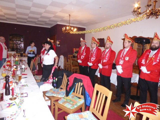 19.02.2017 - Richtfest Konfettis