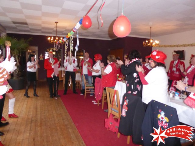 19.02.2017 - Richtfest Konfettis