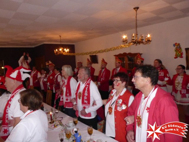 19.02.2017 - Richtfest Konfettis