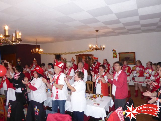 19.02.2017 - Richtfest Konfettis