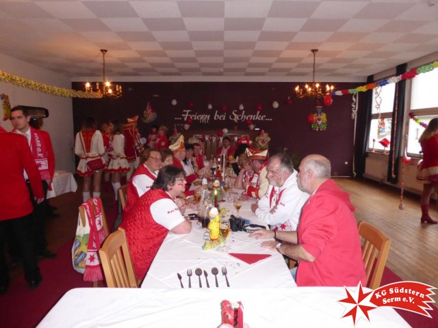 19.02.2017 - Richtfest Konfettis