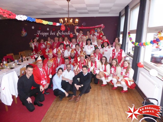 19.02.2017 - Richtfest Konfettis