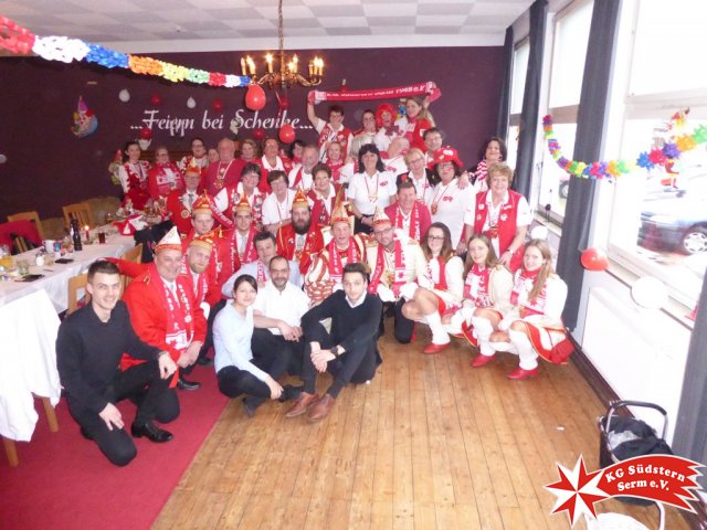 19.02.2017 - Richtfest Konfettis