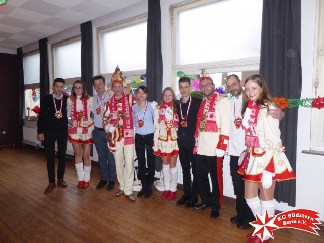 19.02.2017 - Richtfest Konfettis