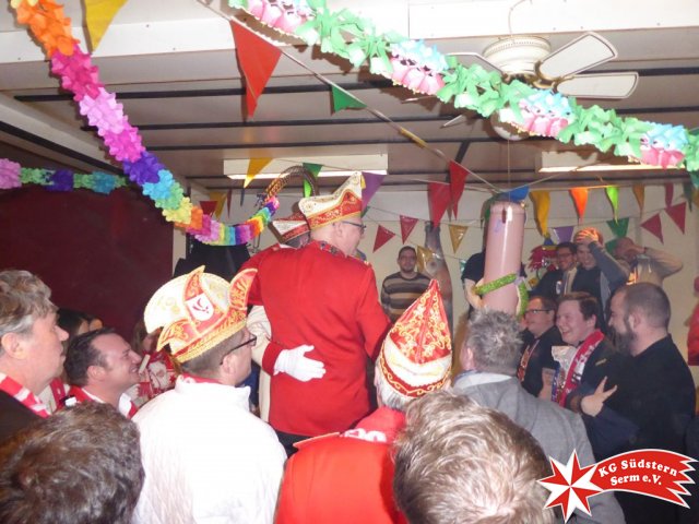 24.02.2017 - Richtfest Prinzengarde