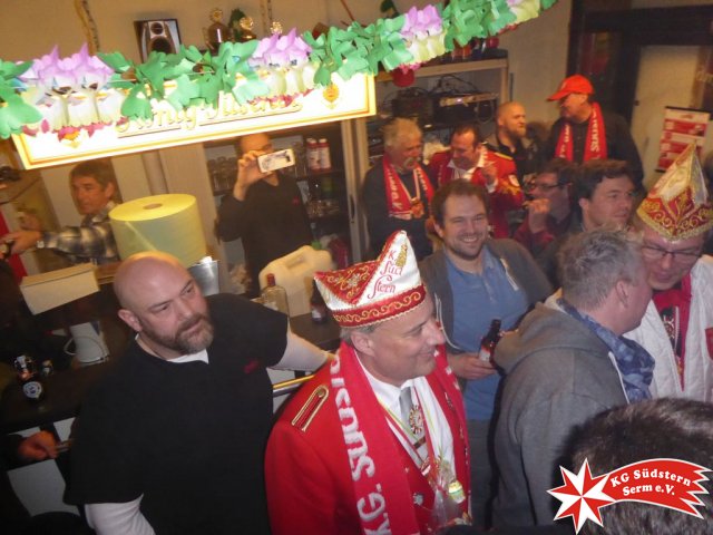 24.02.2017 - Richtfest Prinzengarde