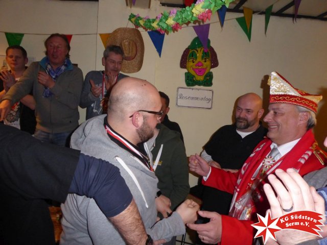 24.02.2017 - Richtfest Prinzengarde