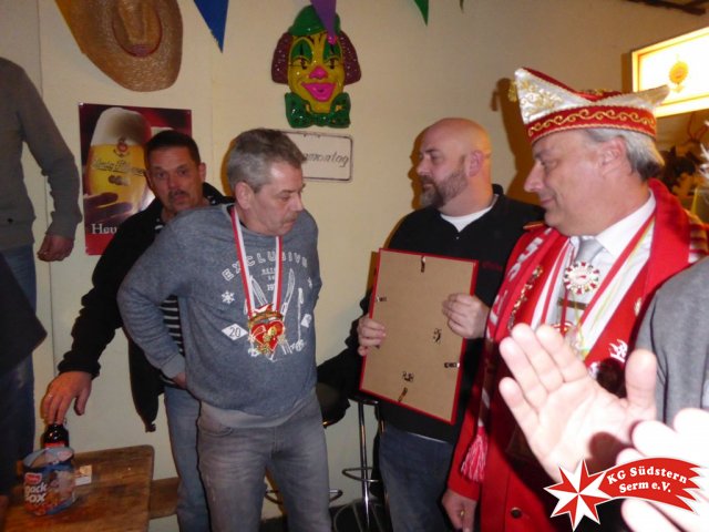 24.02.2017 - Richtfest Prinzengarde