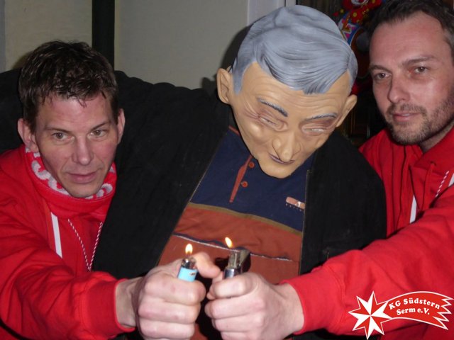 28.02.2017 - Wurstessen & Hoppeditz Verbrennung