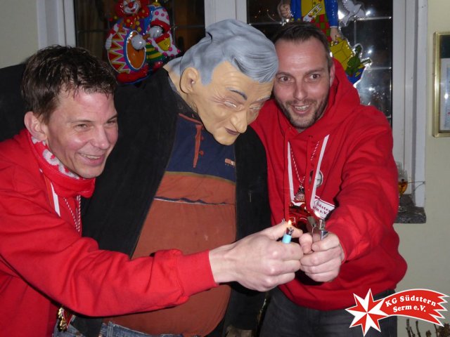 28.02.2017 - Wurstessen & Hoppeditz Verbrennung